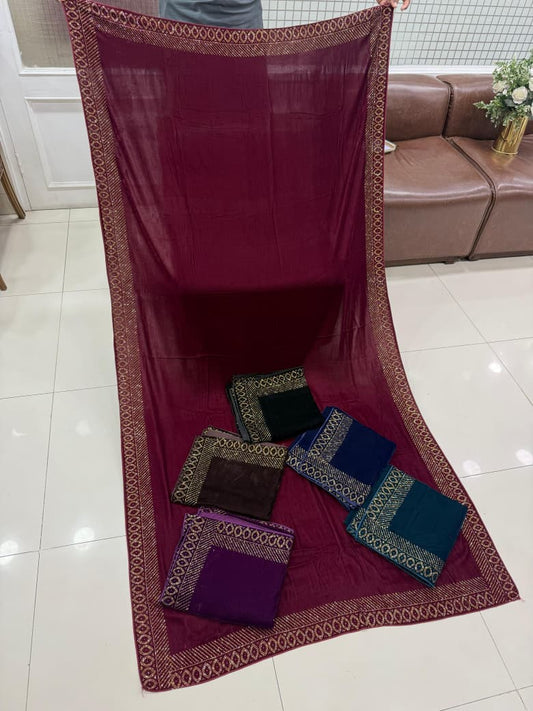 Velvet Micro Four Border